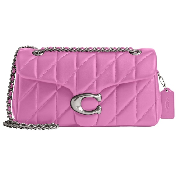 NEW Coach Quilted Tabby 26 - Fuchsia - Picture 1 of 7